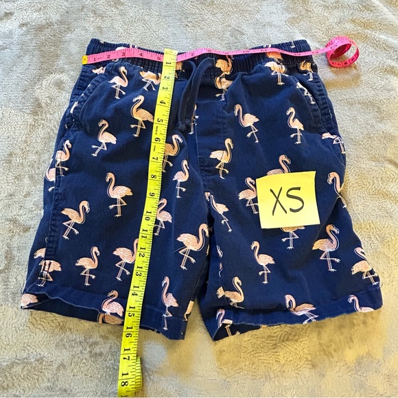 Zoo York navy blue with pink flamingos comfy easy shorts Size XS - Picture 8 of 8